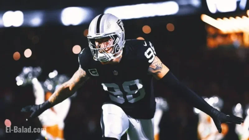 Maxx Crosby Departs Raiders Facility After Shutdown Request