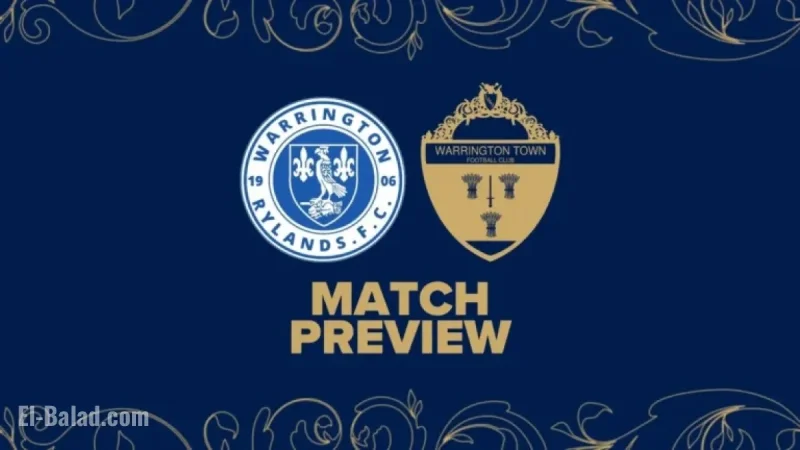 Rylands Clash with Warrington Town: Match Preview