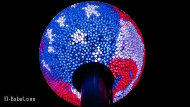 Times Square Debuts Patriotic Crystal Ball for NYC’s US 250th Birthday Celebration