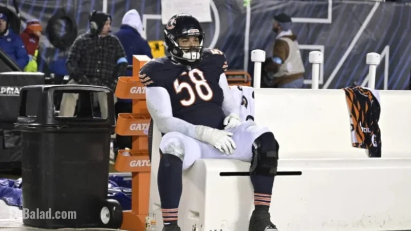 Bears’ Darnell Wright Illness Doubtful for 49ers Matchup