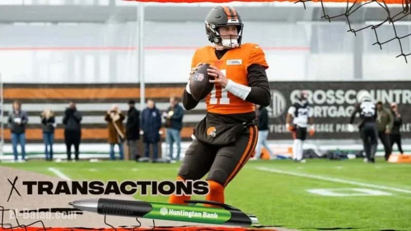 Browns Promote TE Sal Cannella and QB Bailey Zappe