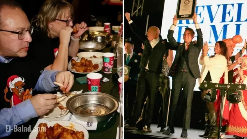 Buffalo, NY Sets World Record with Chicken Wing Feast