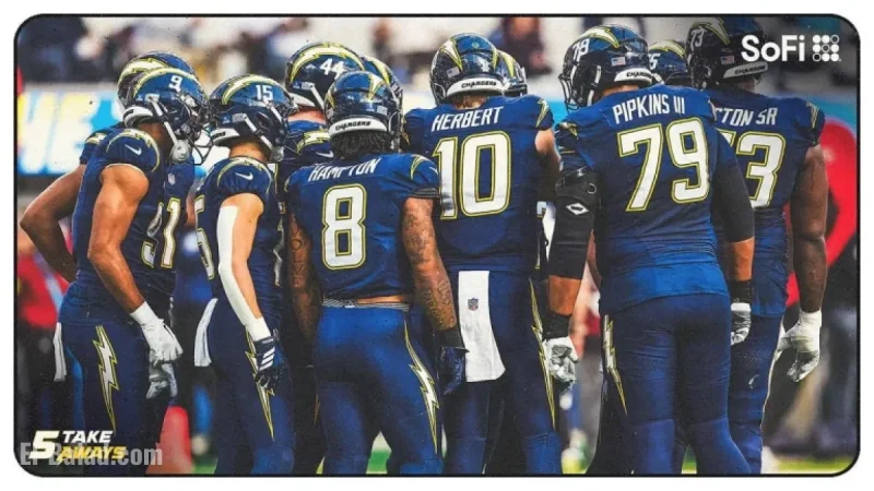 Chargers Shift Focus to Week 18 Following Texans Defeat