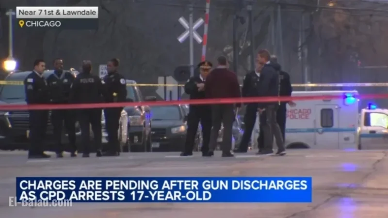 Chicago Crime: Teen Suspect’s Gun Fires in West Lawn Police Struggle
