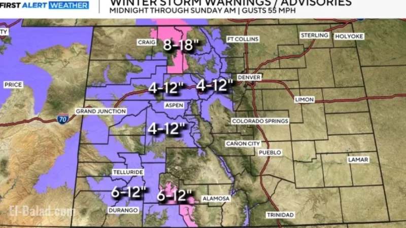 Denver Braces for Significant Weather Shifts Post-Saturday
