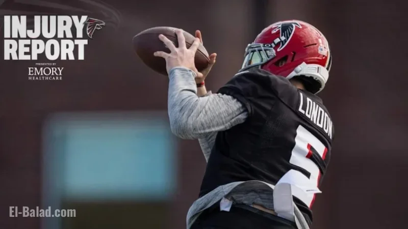 Drake London Uncertain for Monday Night Football Appearance