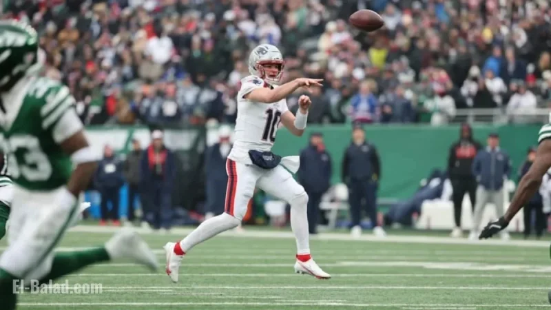 Drake Maye’s Fourth TD Pass Elevates Pats to 34-3 Against Jets