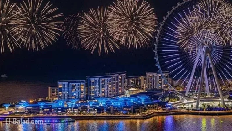 Dubai Hosts 48 Fireworks Displays for New Year’s Celebrations