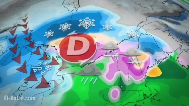 Expect Up to 15mm of Ice and 50cm of Snow