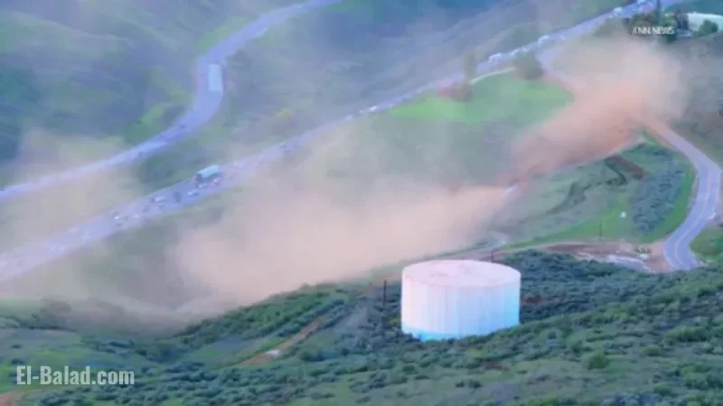 Gas Line Rupture Closes Major SoCal Freeway; Shelter Orders Lifted