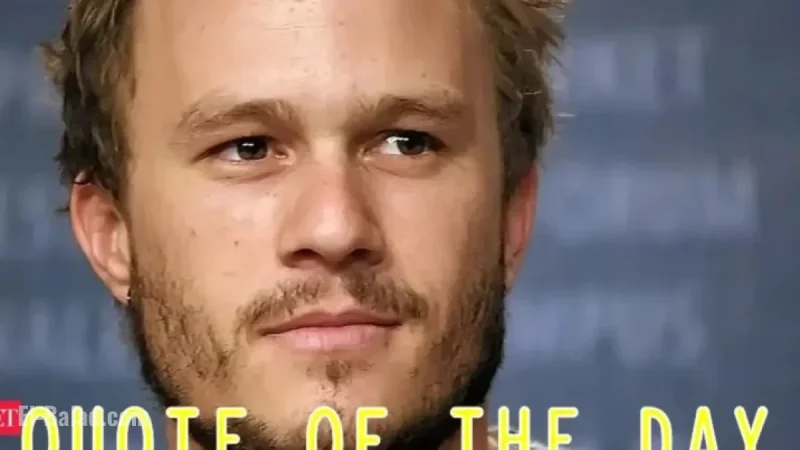 Heath Ledger on Career Choices: ‘I Get Bored with Predictability’