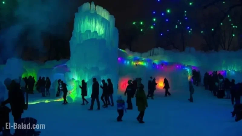 Historic Early Opening for Ice Castles at Minnesota State Fairgrounds