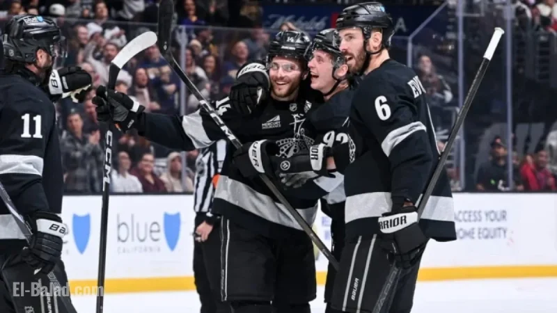 Laferriere’s First NHL Hat Trick Leads Kings to Victory Over Ducks