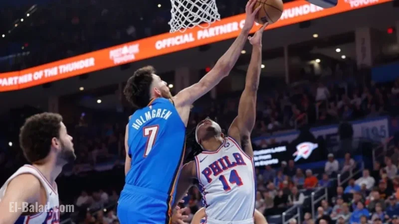 Live Updates and Highlights: Sixers Face Thunder on Sunday