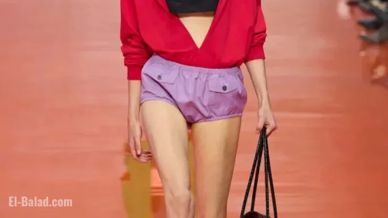 Maya Hawke Highlights Uncovered Details of Prada Show