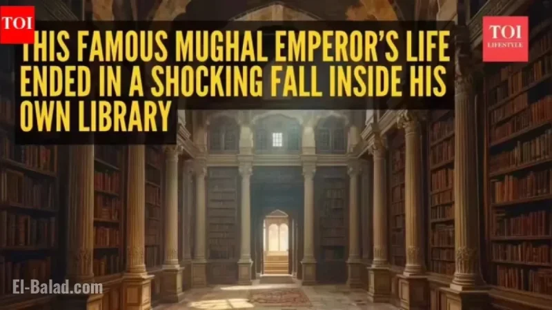 Mughal Emperor’s Life Ends Tragically in Library Fall