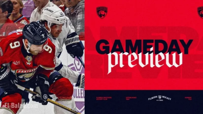 Panthers and Lightning Clash in Florida Battle After Break