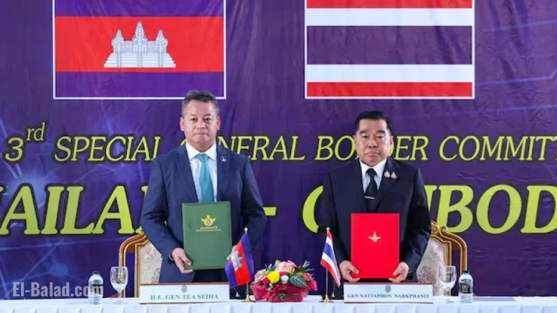 Thailand and Cambodia Ink Ceasefire to End Border Conflict