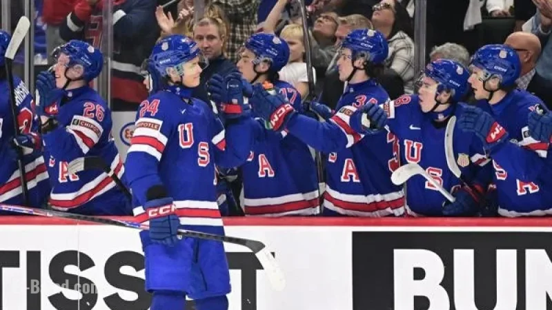 U.S. Triumphs Over Germany 6-3 in World Juniors Opener