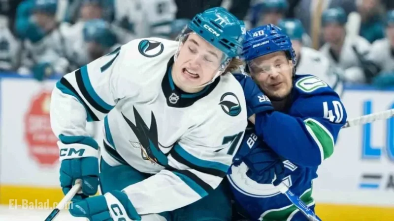 Vancouver’s Celebrini Leads Sharks to Victory Over Canucks