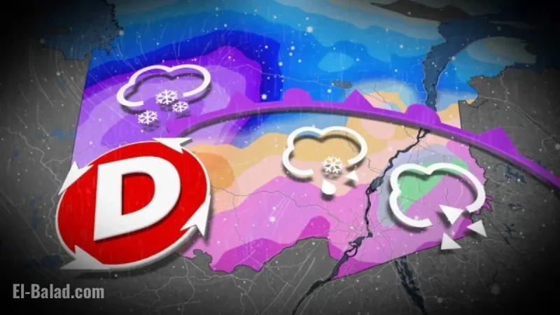 Warning Issued: Up to 50 cm of Snow, Ice in Some Areas