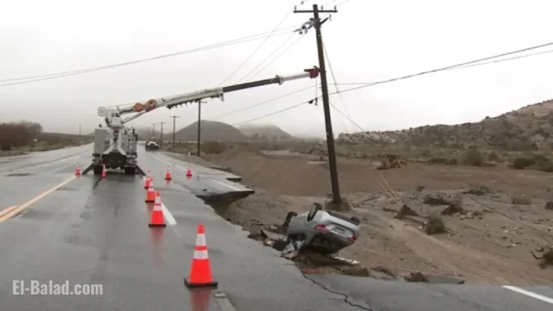 Wrightwood Residents Tackle Cleanup After Mudslide, Thousands Still Without Power