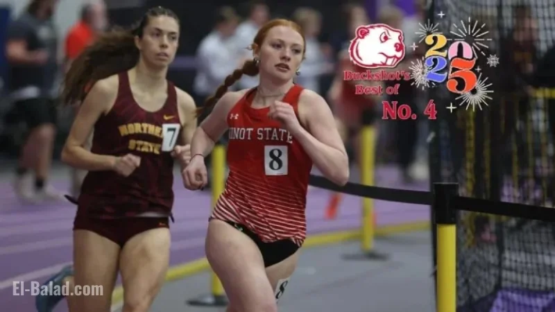 Bailey Wride Claims Second NSIC Title, Wins 1,000m at 2025 Indoor Championships