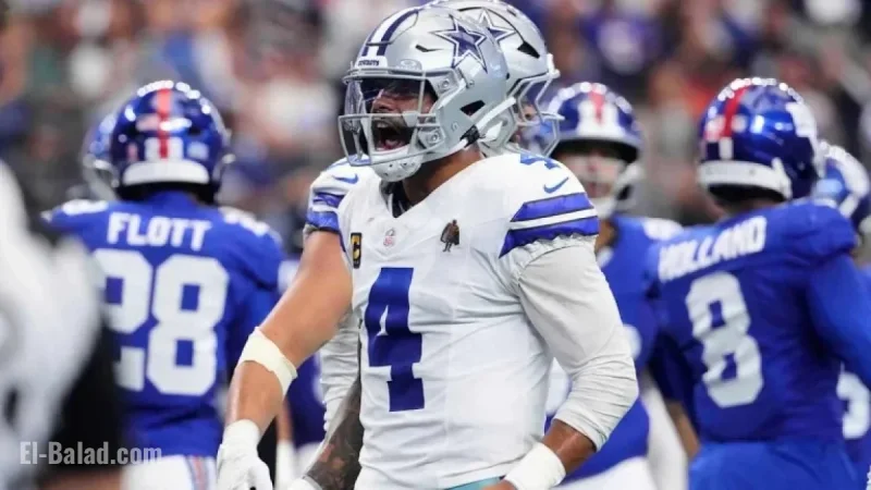 Cowboys vs. Giants Week 18 Kickoff Time Announced