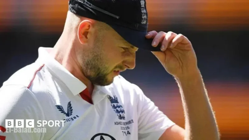 England’s Gus Atkinson Injured, Withdraws from Fifth Ashes Test in Sydney