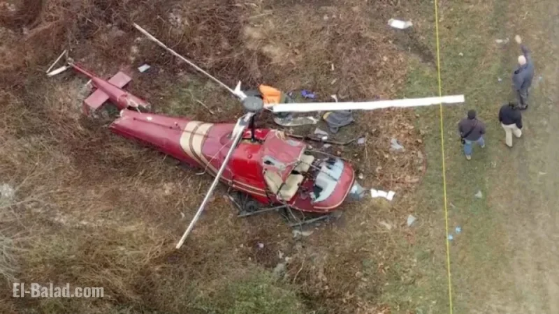 Helicopter Collision Over New Jersey Kills 1, Injures Another