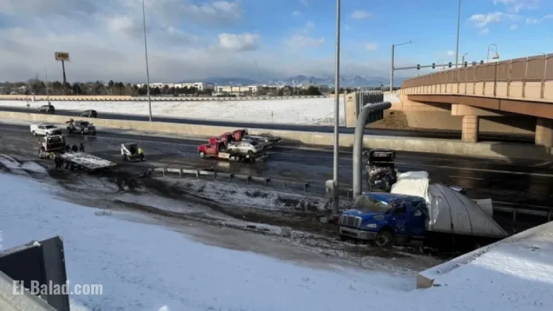 I-25 North Reopened in Northern Denver After Crash Injures Several
