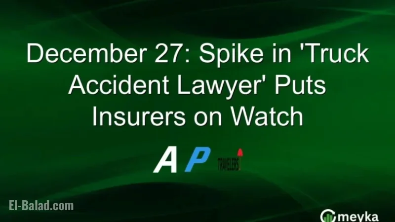“Insurers Alerted by Surge in Truck Accident Lawyer Claims”