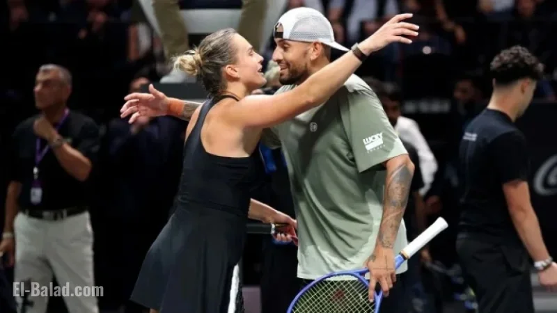 Nick Kyrgios Triumphs Over Aryna Sabalenka in ‘Battle of the Sexes’ Match