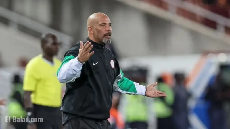 Nigeria Coach Chelle Responds to Critics Following Tunisia Victory