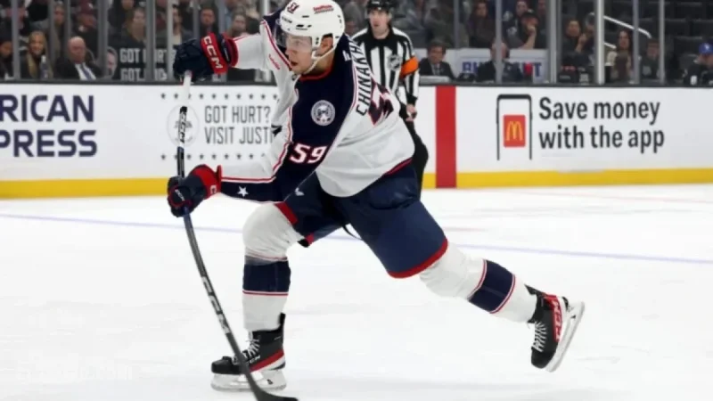 Penguins Secure Yegor Chinakhov Transfer from Blue Jackets