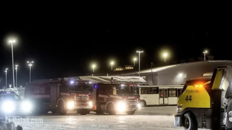 Planes Skid into Snowbanks Amid Strong Winds at Kittilä Airport