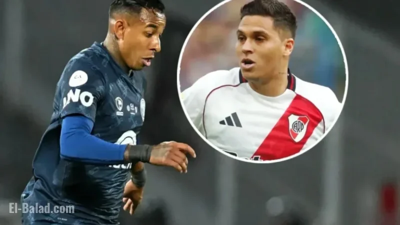 Sebastián Villa’s Intriguing Exchange with Juanfer Amid River Transfer Rumors