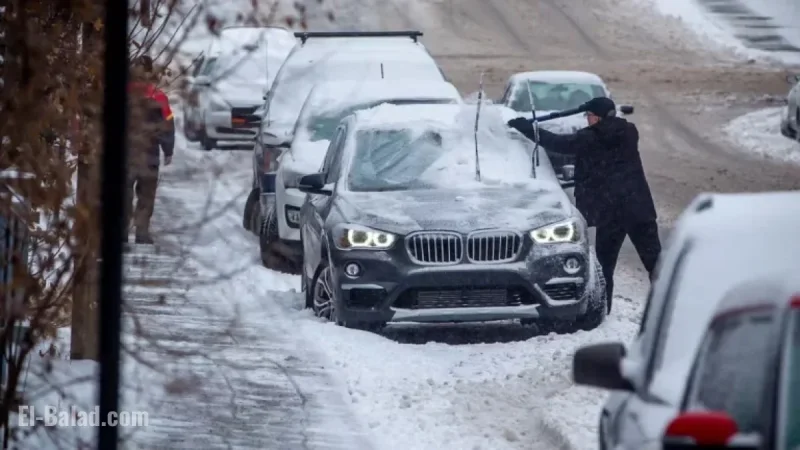 Snow, Rain, 60 km/h Gusts, and Ice Expected in Monday’s Weather Forecast