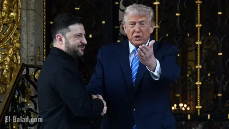 Zelenskyy Meets Trump at Mar-a-Lago for Peace Negotiations