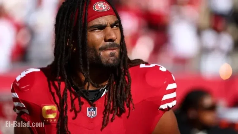 Adam Schefter: Fred Warner Unlikely to Play Again This Year