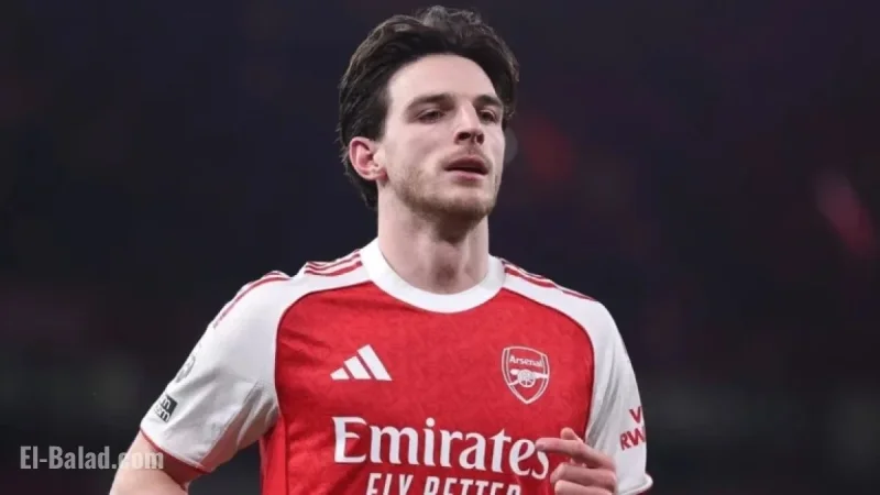 Declan Rice Set to Miss Arsenal vs Aston Villa with Knee Injury