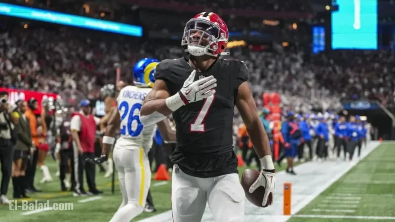 Falcons Triumph in Thrilling 27-24 Victory Over Rams on Monday Night