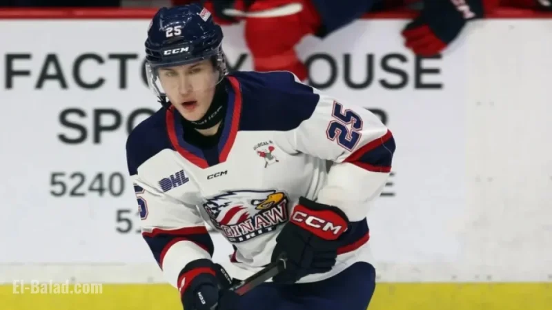 Former Saginaw Spirit Player Nets First NHL Goal, Seizing Opportunity