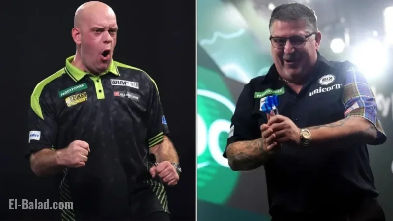 Michael van Gerwen vs Gary Anderson: Anticipated Fireworks in World Darts Championship Clash