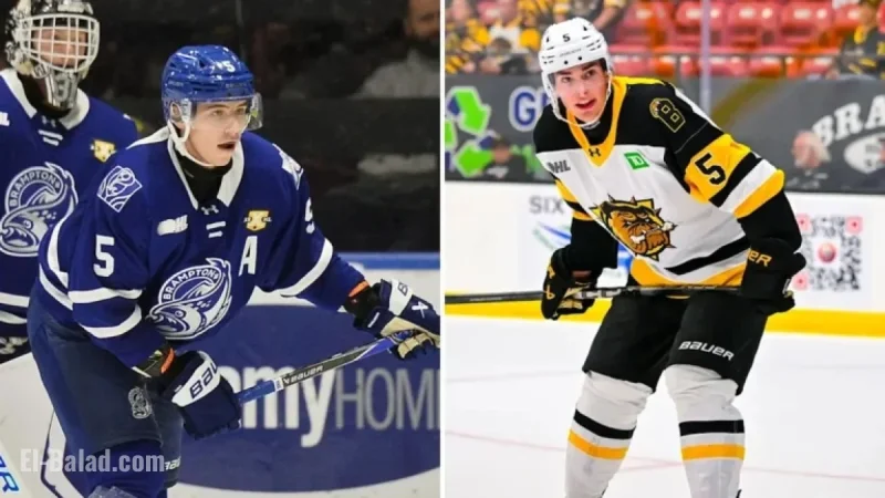 OHL Stars Jiricek & Fibigr Join Czechia’s 2026 World Juniors Leadership