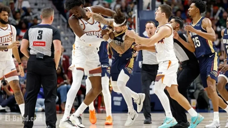 Pelicans’ Alvarado, Suns’ Williams Suspended for On-Court Altercation
