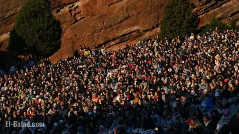 Red Rocks Amphitheatre Tops U.S. Attendance, Ranks Second Nationwide for 2025