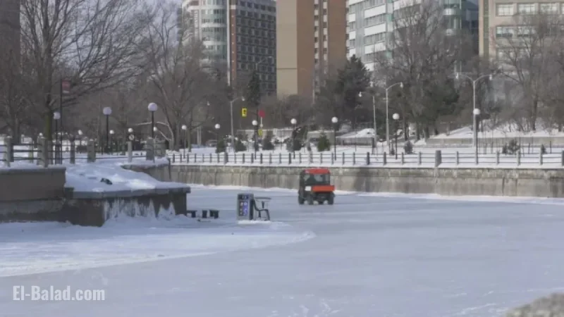Rideau Canal Skateway: 3.4 km Section Opens Wednesday
