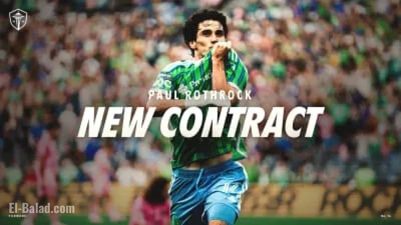 Sounders FC Secures Midfielder Paul Rothrock with New Contract