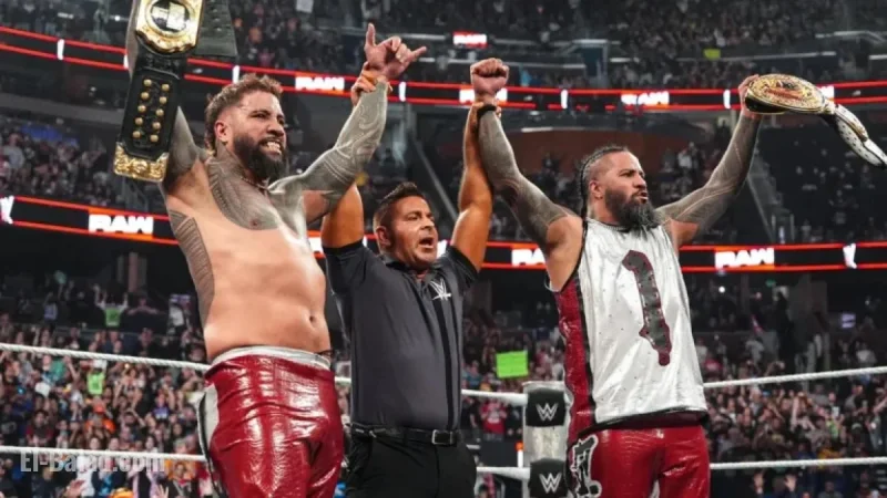The Usos Capture World Tag Team Championship, Overcoming Styles & Lee, Dec. 29, 2025